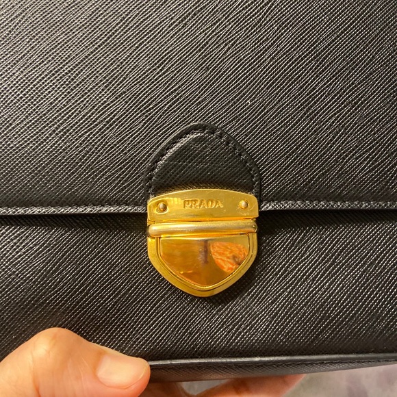 ‼️SOLD‼️Authentic Prada Crossbody Saffiano leather - Picture 15 of 16